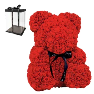 ROSE BEAR ΑΡΚΟΥΔΑΚΙ ΚΟΚΚΙΝΟ 25CM