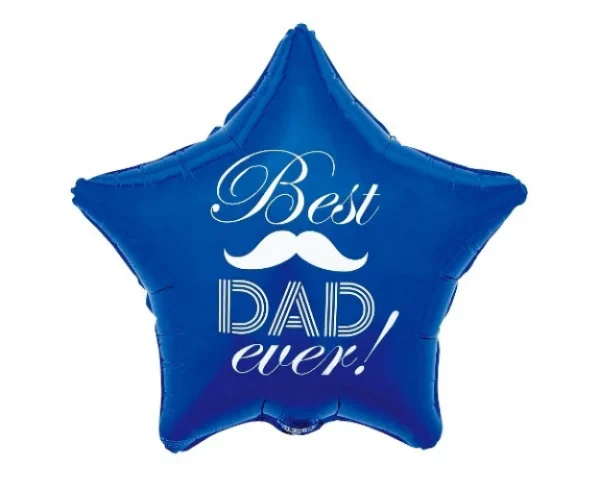 19'' ΜΠΑΛΟΝΙ BEST DAD EVER ΑΣΤΕΡΙ