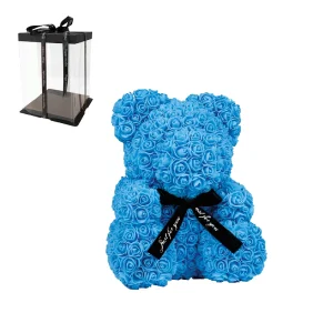 ROSE BEAR ΑΡΚΟΥΔΑΚΙ ΓΑΛΑΖΙΟ 40CM