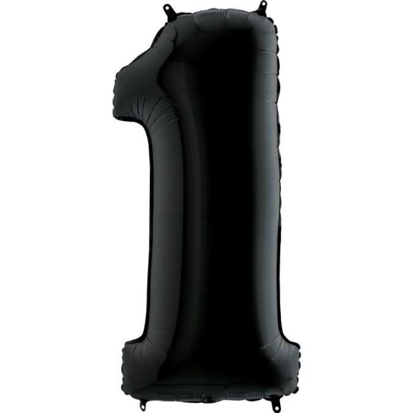ΜΠΑΛΟΝΙ ΑΡΙΘΜΟΣ 1 ΜΑΥΡΟ 66CM-26''