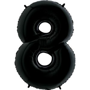 ΜΠΑΛΟΝΙ ΑΡΙΘΜΟΣ 8 ΜΑΥΡΟ 66CM-26''