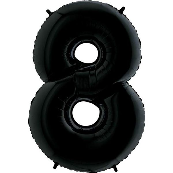 ΜΠΑΛΟΝΙ ΑΡΙΘΜΟΣ 8 ΜΑΥΡΟ 66CM-26''