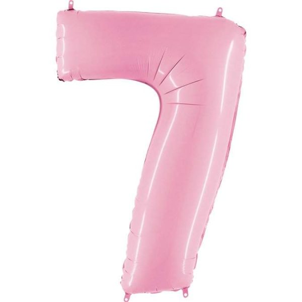 ΜΠΑΛΟΝΙ ΑΡΙΘΜΟΣ 7 ΡΟΖ ΠΑΣΤΕΛ 66CM-26''