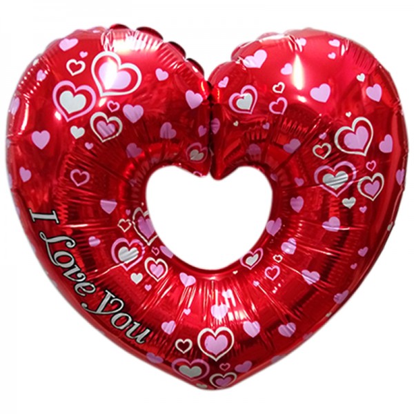 24'' ΜΠΑΛΟΝΙ I LOVE YOU ΜΕ ΤΡΥΠΑ