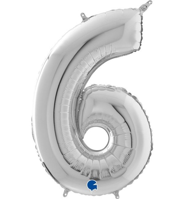 ΜΠΑΛΟΝΙ ΑΡΙΘΜΟΣ 6 ΑΣΗΜΙ 66CM-26''