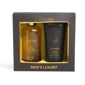 IDC INSTITUTE MEN'S LUXURY SET BLACK PEPPER HAIR & BODY WASH 300ML+BODY LOTION 200ML rating
