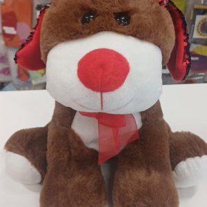 ΛΟΥΤΡΙΝΟ ΣΚΥΛΑΚΙ ΚΑΦΕ ΜΕ ΠΟΥΛΙΕΣ 30CM