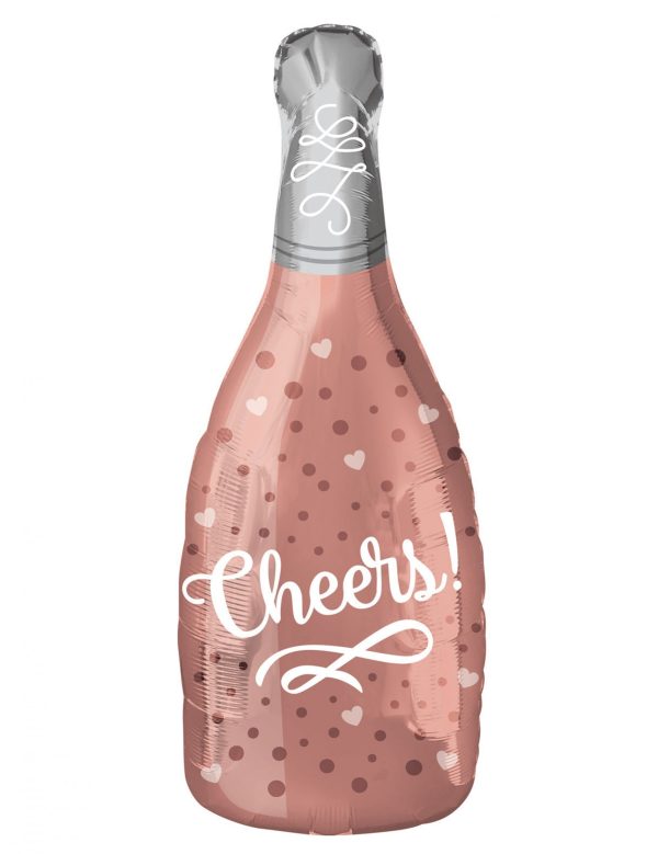 33'' ΜΠΟΥΚΑΛΙ ΣΑΜΠΑΝΙΑ CHEERS ΡΟΖ ΧΡΥΣΟ