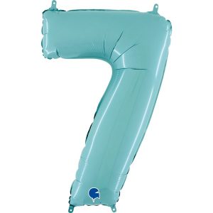 ΜΠΑΛΟΝΙ ΑΡΙΘΜΟΣ 7 ΓΑΛΑΖΙΟ ΠΑΣΤΕΛ 66CM-26''