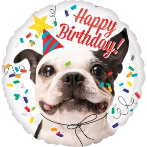 18'' ΜΠΑΛΟΝΙ HAPPY BIRTHDAY ΣΚΥΛΑΚΙ