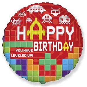 18'' ΜΠΑΛΟΝΙ HAPPY BIRTHDAY ΤΟΥΒΛΑΚΙΑ
