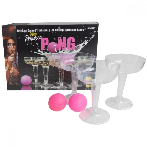 DRINKING GAME: Prosecco Pong