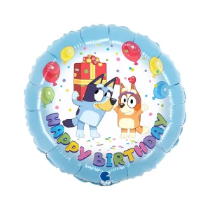 18'' ΜΠΑΛΟΝΙ HAPPY BIRTHDAY BLUEY