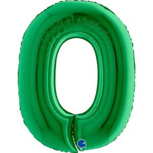 ΜΠΑΛΟΝΙ ΑΡΙΘΜΟΣ 0 ΠΡΑΣΙΝΟ 100CM-40''