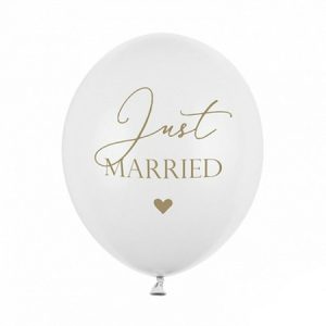 12'' ΜΠΑΛΟΝΙA JUST MARRIED (6 TEM)