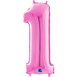 ΜΠΑΛΟΝΙ ΑΡΙΘΜΟΣ 1 ΦΟΥΞΙΑ 100CM-40''