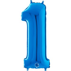 ΜΠΑΛΟΝΙ ΑΡΙΘΜΟΣ 1 ΜΠΛΕ 100CM-40''