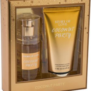 ΣΕΤ ΑΡΩΜΑΤΩΝ STORY OF LOVE COCONUT PARTY