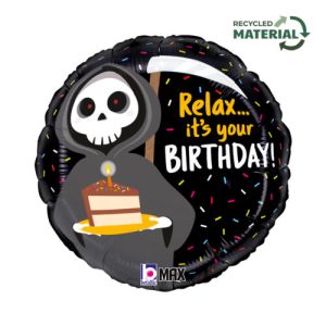 18'' ΜΠΑΛΟΝΙ RELAX IT'S YOUR BIRTHDAY ΧΑΡΟΣ