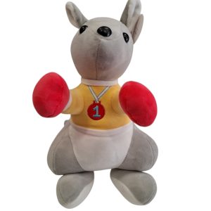 ΛΟΥΤΡΙΝΟ ΚΑΓΚΟΥΡΟ ΜΕ ΓΑΝΤΙΑ ΜΠΟΞ (40CM)