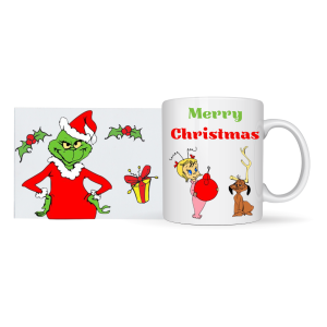 ΚΟΥΠΑ "MERRY CHRISTMAS" (GRINCH)