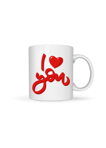 ΚΟΥΠΑ "I LOVE YOU" (ΣΧΕΔΙΟ)