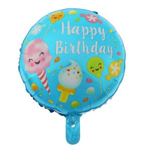 18" ΜΠΑΛΟΝΙ "HAPPY BIRTHDAY ΜΕ ΓΛΥΚΑ"