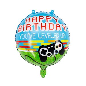 18" ΜΠΑΛΟΝΙ "HAPPY BIRTHDAY ΜΕ ΧΕΙΡΙΣΤΗΡΙΟ"