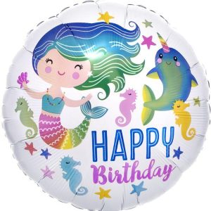 18" ΜΠΑΛΟΝΙ "HAPPY BIRTHDAY ΜΕ ΓΟΡΓΟΝΑ"