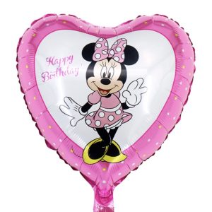 18" ΜΠΑΛΟΝΙ "HAPPY BIRTHDAY MINNIE" (ΚΑΡΔΙΑ)