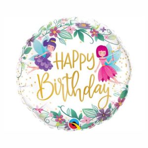 18" ΜΠΑΛΟΝΙ "HAPPY BIRTHDAY ΝΕΡΑΙΔΕΣ"