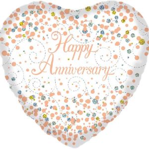 18" ΜΠΑΛΟΝΙ "HAPPY ANNIVERSARY"