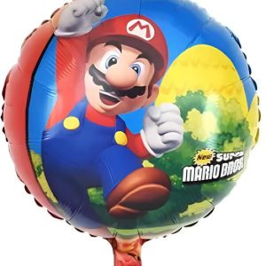 18" ΜΠΑΛΟΝΙ "SUPER MARIO" 2ΠΛΗΣ ΟΨΕΩΣ