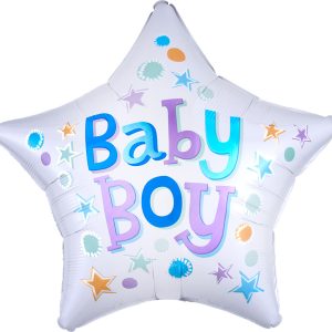 18" ΜΠΑΛΟΝΙ "BABY BOY" (ΑΣΤΕΡΙ)