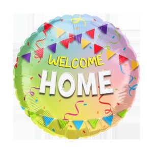18" ΜΠΑΛΟΝΙ "WELCOME HOME" (ΣΗΜΑΙΑΚΙΑ)
