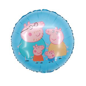 18" ΜΠΑΛΟΝΙ "PEPPA" (ΓΑΛΑΖΙΟ)